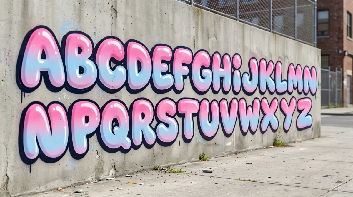 Graffiti Alphabet A-Z: 5 Styles to Copy | GraffSpace