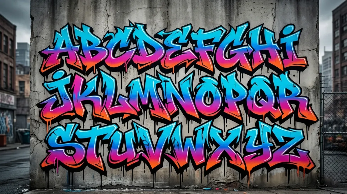 Graffiti Alphabet A-Z: 5 Styles for 2026 | GraffSpace